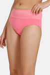 Zivame Anti-Microbial High Rise Full Coverage Tummy Tucker Hipster Panty (Pack of 2) - Multicolor — thumbnail 15